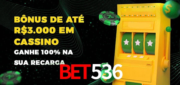 BET536 melhor bônus de depósito